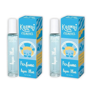Cosmetics Perfume Safe water Based 4years To 12years Long Lasting Fragrance Spray for All Occasions and Everyday Use Aqua (Blue) 15 ml- pack of 2