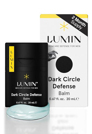 Lumin Men¡¯s Dark Circle Defense Balm ? Hydrating Eye Cream with Caffeine &amp Niacinamide Korean Skincare for Men Reduces the Look of Puffiness Fine Lines &amp Dark Circles Daily &amp Night Use