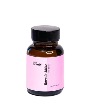 Say Hi Beauty BORN TO SHINE | Intensive Treatment for Deep Shine Hydration and Damage Control and Prevention. With Hyaluronic Acid 2.0 Oz