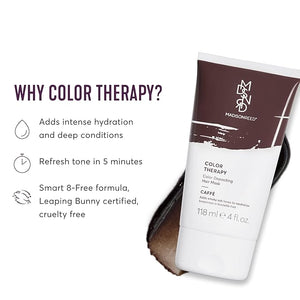 Madison Reed Color Therapy Caffe Color Depositing Hair Mask &amp Deep Conditioning Treatment Intensely Hydrating Refreshes Color &amp Tone Keratin &amp Argan Oil 4 Fl Oz (118 mL)