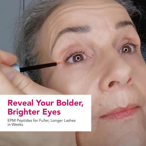 Liaison Lash Growth Serum for Women | Eyelash Growth Serum to Grow Longer Thicker Healthier Lashes | Lash Root Activator with Peptides &amp Biotin| Natural Long Lasting Eye Lashes (3ml)