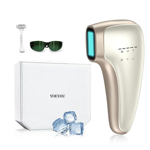 Painless IPL Laser Hair Removal for Women &amp Men 39¡ÆF Sapphire Ice Cooling Technology At-Home Laser Hair Removal Device for Face Armpits Legs Bikini &amp Whole Body Long-Lasting Results