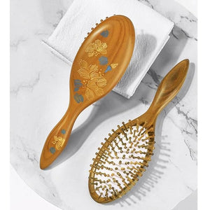 Retro Hair Brushes Women Wood Massage Hairbrush Scalp Massagers Hair Combs Air Cushion Hair Combs