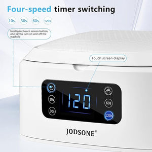 JODSONE U V LED Nail Lamp with Hand Pillow Large Space for Salon Portable Handle Front and Rear Dual Display Professional Nail Lamp Fast Drying Gel Nail Polish