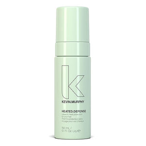 KEVIN.MURPHY HEATED.DEFENSE - Heat Protection Spray for Hair - For All Hair Types - Leave-In Foam - Extreme Heat Protection - Cruelty Free Foam - 150 mL / 5.1 fl oz