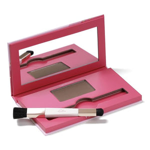 eSalon Root Touch Up + Brow Powder Conceal &amp Cover (Light Brunette) - Hairline Powder for Women - Scalp Concealer &amp Filler for Thinning &amp Gray Hair Coverage - Creates Thicker &amp Fuller