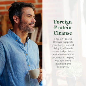 Global Healing Center - Foreign Protein Cleanse (Spike Protein Detox) - Support Formula with Wormwood - Helps Detox for Immune Support - 2 Fl Oz
