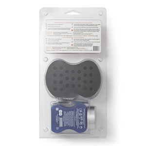 Hydrate I.T. Formula-Hair Sponge Brush + Hair Moisturizer For Men &amp Women For Moisturized &amp Beautifully Sculpted Coils Twists &amp Locs (Mini Blue Hair Sponge Small Holes 4oz Hair Moistur