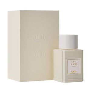 Ajmal Oud Sucr? Eau de Parfum for Men and Women ? 3.4 fl oz / 100 ml | Luxury Premium Sweet Amber Oud Perfume | Long Lasting French Fragrance | Made in France &amp Crafted in Dubai | Exclusive for US