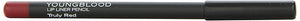 Youngblood Clean Luxury Cosmetics Lip Liner Pencil, Truly Red | Long Lasting Creamy Matte Lip Liner Pencil | Cruelty Free, Paraben Free, Gluten Free, Vegan