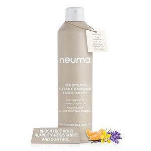 NEUMA Neu Styling Flexible Hair Spray 9 Fl. Oz. Hairspray for Women with Lavender Mandarin &amp Vanilla Scent Flexible Hold Styling Hairspray