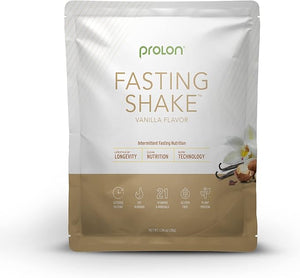 Prolon Intermittent Fasting Drink Mix | Shake for Intermittent Fasting | Vitamins Fiber Plant-Based Protein | Keto Vegan Gluten Free Dairy Free | Vanilla 2x12 ct Bags (Total 24 Servings)