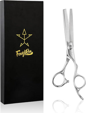 High-end Professional Hair Thinning Scissors Hair Cutting Teeth Shears Barber Hairdressing Texturizing Scissor Extremely Very Sharp 6 Inch Stainless Steel Alloy For MenWomenSalon &amp Home