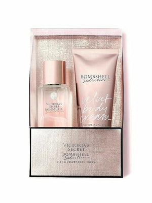 Victoria's Secret Gift Set Bombshell Seduction 2 Piece Mist &amp; Velvet Body Cream