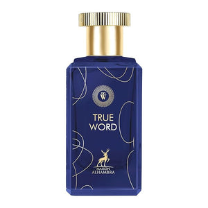 Maison Alhambra True Word ? Fruity Citrus Floral Amber ? Eau de Parfum Spray Long-Lasting Fragrance for Men 3.4 Ounce / 100 ml