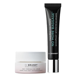 Dr. Brandt Truly Eye Opening Duo - Includes No More Baggage (0.5 oz) &amp 360¡Æ Firming Eye Cream (0.5 oz)
