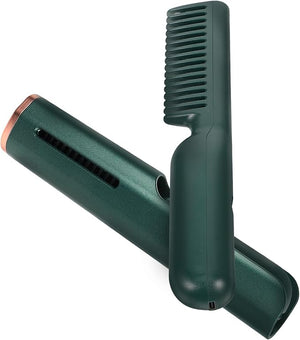 MERRYHAPY Hair Straightener Electric Heating Hair Tool Brush Straighten Brush for Women Portable Styling Tool