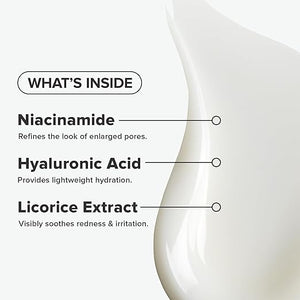 Paula's Choice CLEAR Oil-Free Face Moisturizer, Lightweight Facial Cream for Acne-Prone Skin, Hyaluronic Acid, Pore-Minimizing Niacinamide, Soothing Antioxidants, Calms Redness, Fragrance- Free