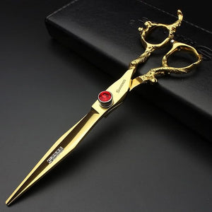 Super Sharp Hair Scissors 6/7/7.5/8/9 inch Providing a Stable Feel.. (7in Cutting Scissor)