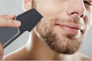 Multifunction Trimmer Titanium Trimming Tool-Electric Hair Body Shaver and Groomer Body and Face Trimmer Home Haircut with Comb Attachments Beard Trimmer