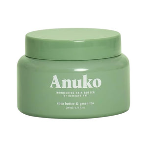 Nourishing Hair Butter for Damaged Hair, 6.7 oz, Shea Butter &amp; Green Tea, Korean Hair Care, Hair Treatment Mask, Vegan Protein