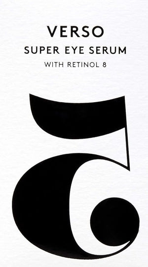 Verso Skin Care | Super Eye Serum | Rejuvenating Under Eye Serum for Youthful Skin | Eye Care Made Easy 30ML/1Fl Oz