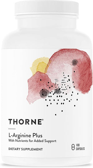 THORNE - L-Arginine Plus - Sustained-Release Cofactors to Support Heart Function Nitric Oxide Production &amp Optimal Blood Flow* - 60 Servings