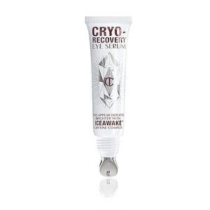 Charlotte Tilbury Cyro-Recovery Eye Serum - Cooling Dark Circles Under Eye Treatment - Addresses Fine Lines Wrinkles &amp Puffiness - Infused with Caffeine to Boost Elasticity