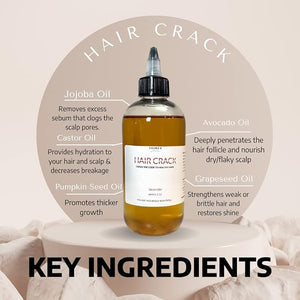 CROWN'D Hair Crack Growth Stimulating Oil