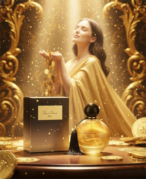 Far Awa Gol Eau de Parfum Spray for Women 1.7 Fl Oz Sensual Fragrance with Vanilla &amp Amber