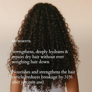 R?Z Foundation Mask ? Hydrating &amp Repairing Hair Treatment for All Hair Types ? Deep Conditioning to Strengthen Smooth &amp Nourish ? Vegan Color Safe Silicone Free