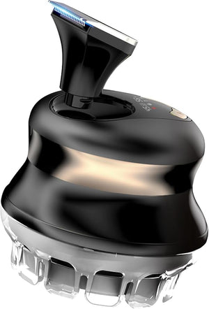 Self Haircut Kit for Men ? IPX6 Waterproof Rechargeable DIY Cut System Head Trimmer Cutter Machine with Sideburns Tool for Man Simple Hair Cutting for Males Gradual Short Hair (Black)