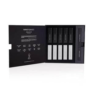 MIND GAMES 10 Piece Soulmate Discovery Limited Edition Set - Mini Perfume Set for Women &amp Men - Luxury Fragrances for Gifts - Sample Group of Designer Perfume