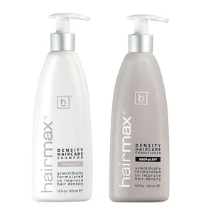 Hairmax Shampoo &amp Conditioner | Anti Thinning formula | Advanced Hair &amp Scalp Therapy for Thinning Hair | Cleanses Hydrates &amp Strengthens | Sulfate &amp Paraben-Free | 10 fl oz each