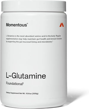 Momentous L-Glutamine Powder - NSF Certified for Sport - 60 Servings