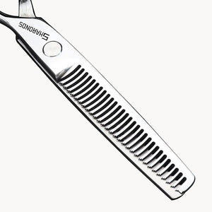 Barber hair scissors, Axemoore professional haircut Cutting Scissors/Shears set- 6", made of Japanese stainless steel, especially (6 in- tooth-C)