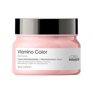 L'Or?al Professionnel Vitamino Color Hair Mask - Protects &amp Preserves Hair Color Enhances Shine &amp Vibrancy Moisturizes &amp Detangles