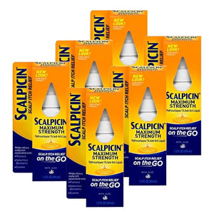 Scalpicin Scalp Itch Relief 1.5 fl Oz. Maximum Strength (Pack of 6)