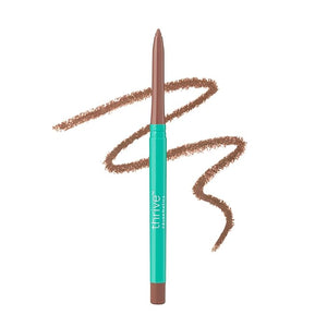 Thrive Causemetics Lip Filler Long-Wearing + Plumping Lip Liner, Shea Butter Hydrating Lip Plumper Retractable Lip Liner Pencil, Built In Sharpener, Vegan &amp; Cruelty Free, Kackie (Mocha)