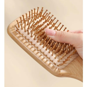 Hair Brushes Women Massage Hairbrush Wood Scalp Massagers Hair Combs Hair Styling Tools Air Cushion Hair Combs