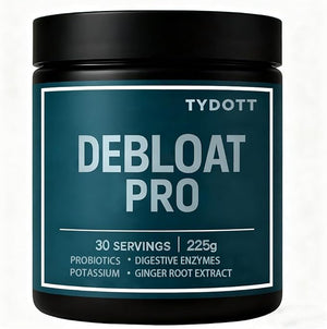 TYDOTT Debloat Pro Contains Probiotics and Digestive Enzymes to Relieve Bloating Supports Gut Health Nutrient Absorption and Stomach Comfort to Support Digestive Health