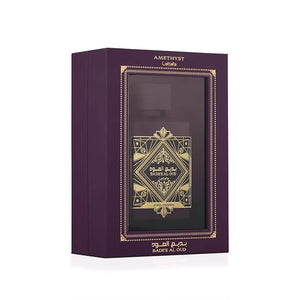 Lattafa Bade'e Al Oud Amethyst for Unisex Eau de Parfum Spray 3.4 Ounce / 100 Ml
