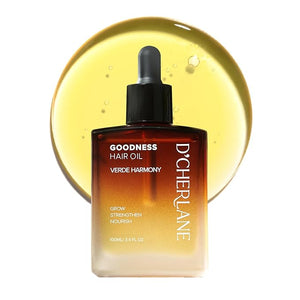 D'Cherlane Hair Growth Oil ? Scalp Treatment with Rosemary, Argan, Coconut &amp; Castor Oil Organic | Lightweight, Non-Greasy Formula for Fuller, Thicker, Stronger Strands | For All Hair Types