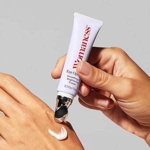 Womaness Eye Opener - Anti Aging Hydrating &amp Moisturizing Under Eye Cream for Dark Circles and Puffiness - With Hyaluronic Acid Bakuchiol Retinol Alternative &amp Firming Red Algae Extract ?