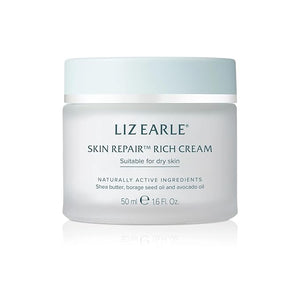 Liz Earle Skin Repair Rich Face Cream - Hydration Boosting Face Moisturizer with a Luxurious Cream Texture - Leaves Skin Feeling Soothed &amp; Comforted (50 ml)