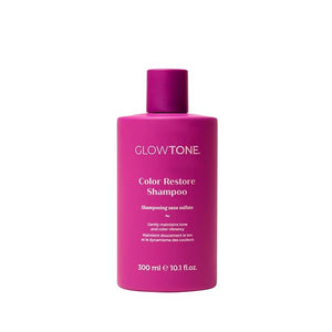 Glowtone¢â Color Care Sulfate Free Shampoo, Anti-Fade and High Shine, Lightweight Hair Care for Color-Treated Hair with Argan and Pomegranate Oil and Amino Acids