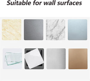 PANGBOER Wall Mounted Hairdryer Holder Hair Care &amp Styling Tool Organizers Storage Rack Beauty Hair Appliance Holder Easy to Use