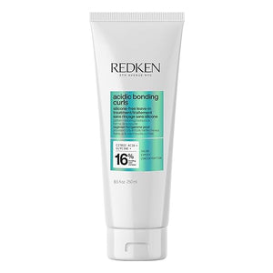 Redken Acidic Bonding Curls Leave-In Treatment For Curly &amp; Coily Hair - Heat Protectant, Repairs &amp; Defines Damaged Curls, Detangles &amp; Conditions
