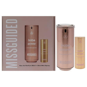Missguided Babe Power for Women - 2 Pc Gift Set 2.7oz EDP Spray 0.34oz EDP Spray