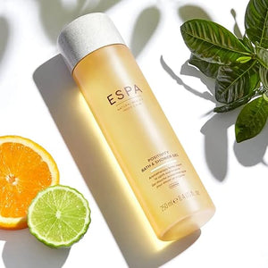 ESPA | Positivity Bath &amp Shower Gel | 250ml | Jasmine Gardenia &amp Rose Geranium | Vegan